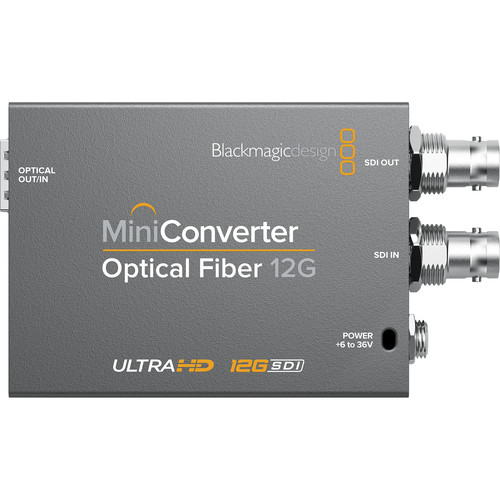 Blackmagic Mini Converter Optical Fiber 12G-SDI